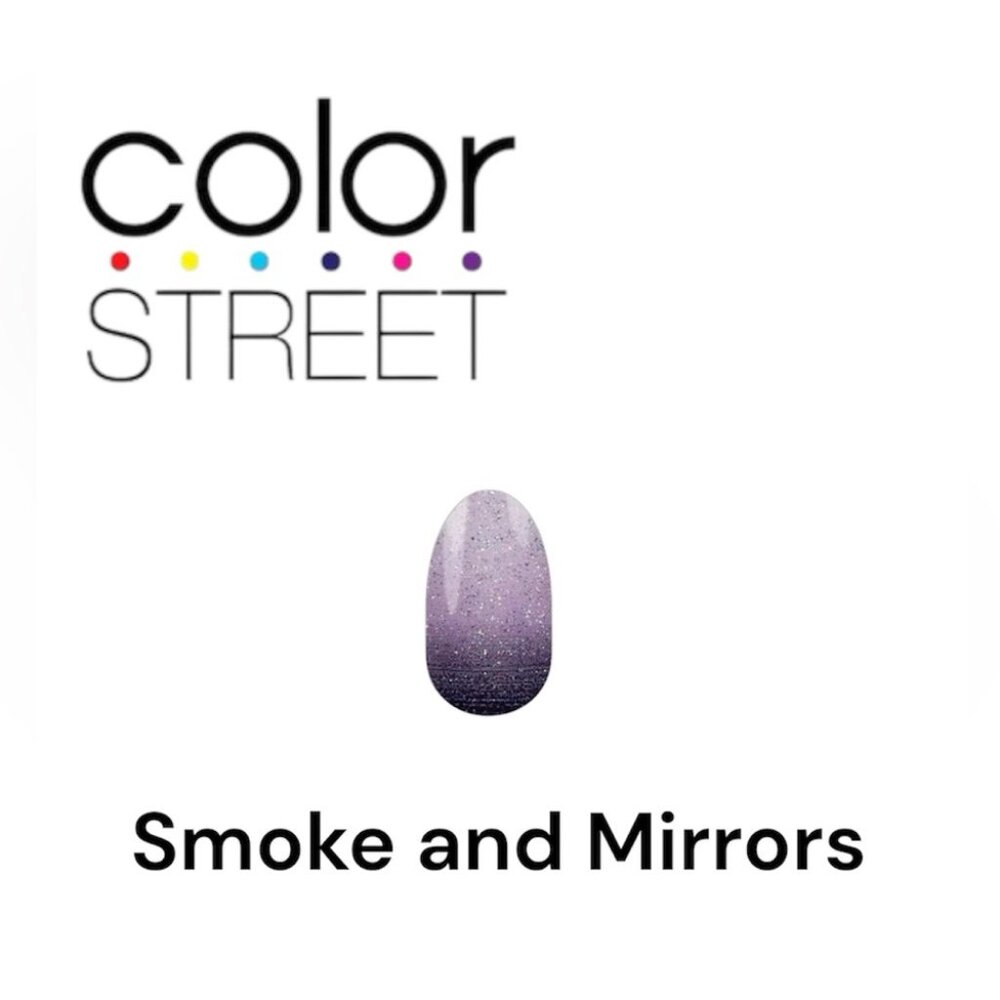 3 FOR $35: COLOR STREET Nail Strips - Smoke and Mirrors